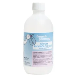 Sérum physiologique en bouteille