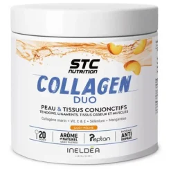 STC Nutrition Collagen duo pêche poudre