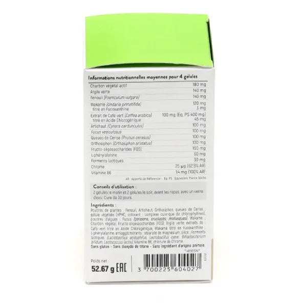 STC Nutrition taille abdos ventre plat gélules