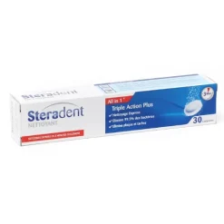 Steradent Triple Action Plus Comprimés effervescents