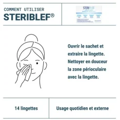 Steriblef Lingettes périoculaires