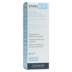 Steriblef mousse nettoyante hygiène paupières