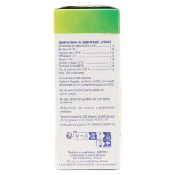 Stodaline Boiron sans sucre sirop