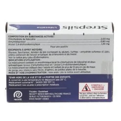 Strepsils lidocaine pastilles