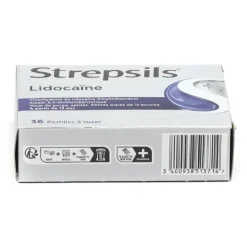 Strepsils lidocaine pastilles