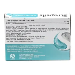 Strepsils menthe glaciale pastilles