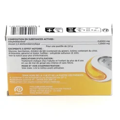 Strepsils miel citron