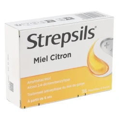 Strepsils miel citron