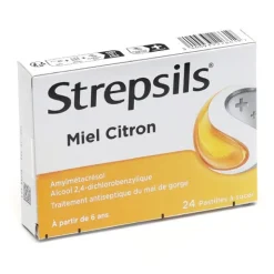 Strepsils miel citron