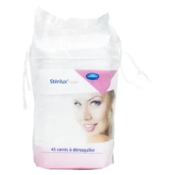 Stérilux visage coton carrés
