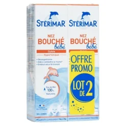 Stérimar Nez bouché bébé Spray hypertonique