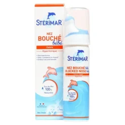 Stérimar Nez bouché bébé Spray hypertonique