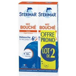 Stérimar Nez bouché spray nasal hypertonique