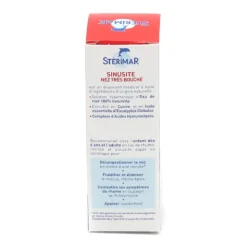 Stérimar Sinusite Nez très bouché spray nasal