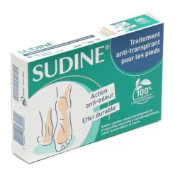 Sudine poudre anti transpirante sachets doubles
