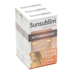 Sunsublim Autobronzant sans soleil capsules