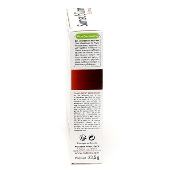Sunsublim Solaire Bronzage Age expert gélules