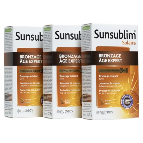 Sunsublim Solaire Bronzage Age expert gélules