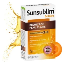 Sunsublim Solaire Bronzage peau claire gélules
