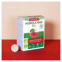 Super Diet acérola 1000 Bio comprimés à croquer