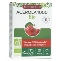 Super Diet acérola 1000 Bio comprimés à croquer