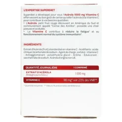 Super Diet Acérola 1000 mg Vitamine C comprimés effervescents