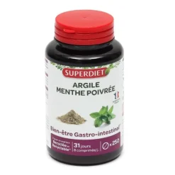 Super Diet Argile Menthe poivrée comprimés