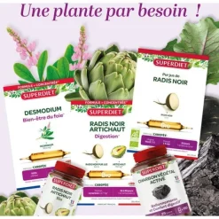 Super Diet aubier de tilleul digestion bio ampoules