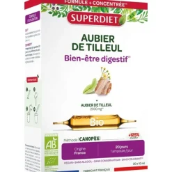 Super Diet aubier de tilleul digestion bio ampoules