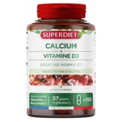 Super Diet Calcium + Vitamine D3 gélules