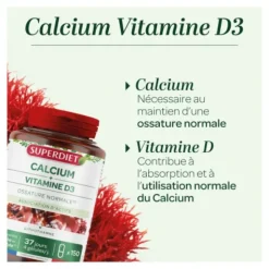 Super Diet Calcium + Vitamine D3 gélules