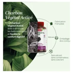 Super Diet Charbon végétal activé gélules