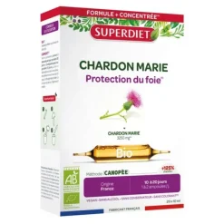 Super Diet Chardon Marie ampoules Bio
