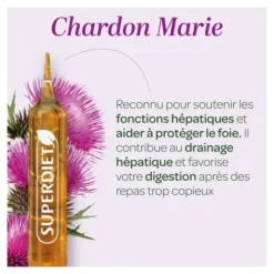 Super Diet Chardon Marie ampoules Bio
