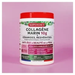 Super Diet Collagène marin 10 g Anti âge et beauté de la peau poudre