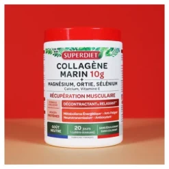 Super Diet Collagène marin 10 g Récupération musculaire poudre