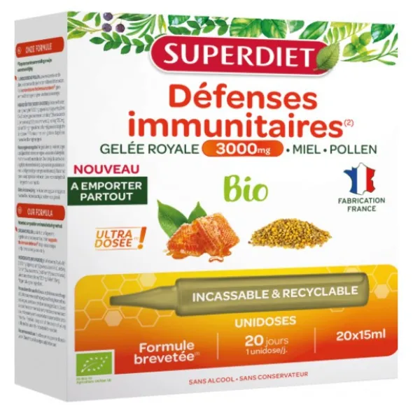 Super Diet Défenses immunitaires Bio unidoses