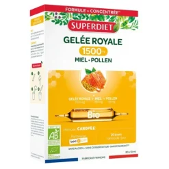 Super Diet Gelée royale 1500 mg bio ampoules