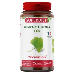Super Diet ginkgo biloba bio comprimés