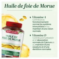 Super Diet Huile de foie de morue capsules