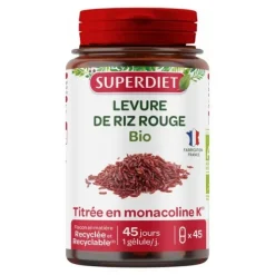 Super Diet levure de riz rouge bio gélules