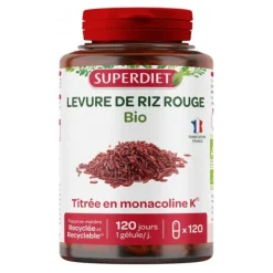 Super Diet levure de riz rouge bio gélules