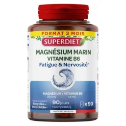 Super Diet Magnésium marin Vitamine B6 comprimés