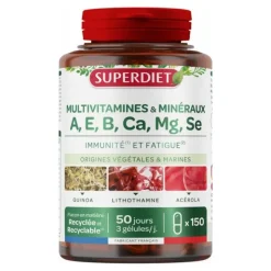 Super Diet Multivitamines et minéraux gélules