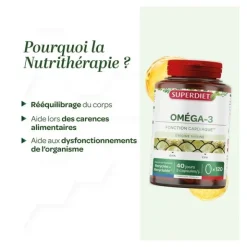 Super Diet oméga 3 DHA EPA capsules