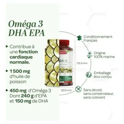 Super Diet oméga 3 DHA EPA capsules