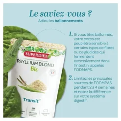 Super Diet psyllium blond Bio tégument