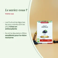 Super Diet Pur jus de Myrtille bio ampoules
