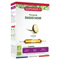 Super Diet Pur jus de Radis noir Bio ampoule