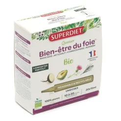 Super Diet Quatuor bien-être du foie bio unidoses
